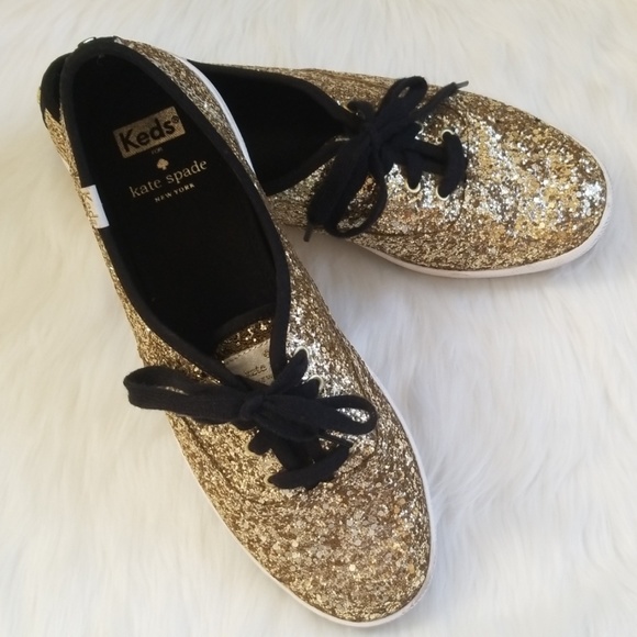 kate spade Shoes - EUC Kate Spade x Ked's Champion Glitter Shoes